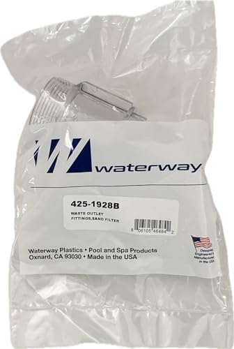 Waterway Plastics 425-1928B Waste Port Adapter for Carefree or Clearwater Swimming Pool Filters Same as 425-1928