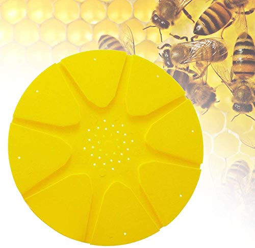 gshhd0 Bee Escape Disc,Beekeeping Equipment,Plastic Round Beehive Box Nest Door/Entrance Disc/Bee Hive Box Entrance Gate Beekeeping Anti Escape Equipment Tool Beekeeping Equipment Beehive Tool