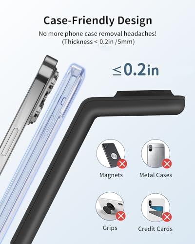 Image of Wireless Charger for iPhone Charging Station: 3 in 1 Phone Charger Stand for iPhone 17 /16 /15 /14 /13 /12 /11 /SE /X Pro Max Plus - Apple Watch 11 /10 /9 /Ultra 2 /8 /SE /7 /6 /5 - AirPods 4 /Pro 2 /3