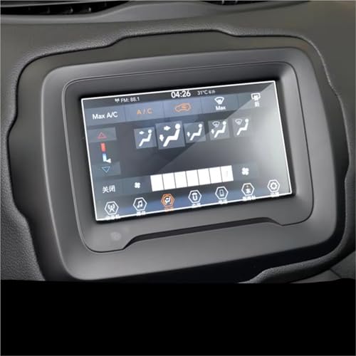 Film Écran Verre Trempé Jeep Renegade 2018 - Protection GPS Auto