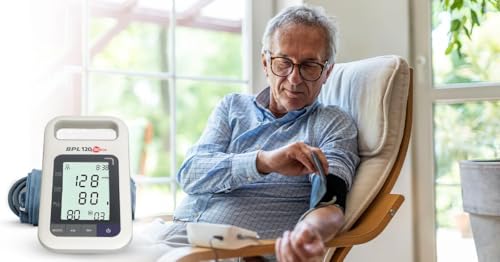 Image of BPL Medical Technologies B20 Large Digital Blood Pressure Monitor|LCD Display|BP Apparatus for Home & Hospital|Hypertension & Managing Heart Health Device - White