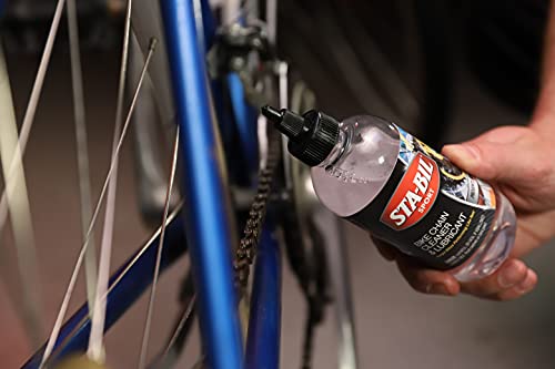 Sta-Bil Sport Bike Chain Cleaner & Lubricant - Prevents Rust On Chains, Cables, And Derailleurs, Premium Lubricant, Easy To Apply, Preserves Bike Chains, 8Oz (22406) , Black #TOP7