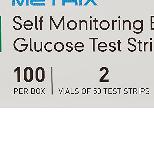 Mckesson True Metrix Self-Monitoring Blood Glucose Test Strips, 100 Strips, 1 Pack #TOP6