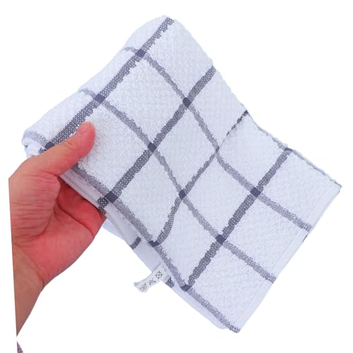 Paño de cocina absorbente Alipis de algodón reutilizable para lavar platos, pack de 6 unidades 3