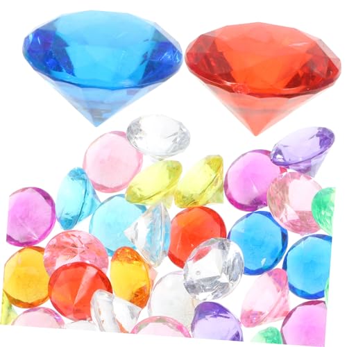 Florero relleno de diamantes OUNONA 300 uds cristales decoracion 2