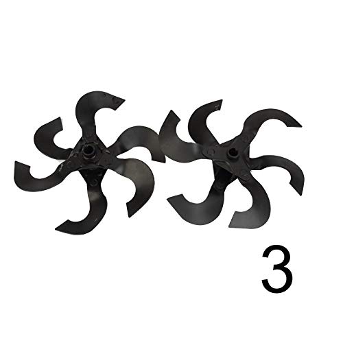 Samseed Garden Tool Accessories Lawn Mower Blades Mower Work Head Loosen Soil Head Weeding Ditching Wheel