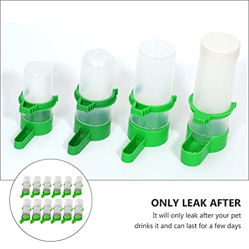 iplusmile Vogel Accessoire 20 STKS Papegaai Vogelvoer Vogel Papegaai Voedsel Doos Draagbare Feeder Cup - Afbeelding 4