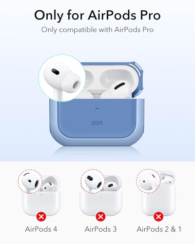 Image of ESR for AirPods Pro 2 Case, Compatible with MagSafe, Navy Blue