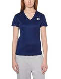100 % poliéster Ultrasport Kugar Camisa Deportiva, Mujer, Azul, L