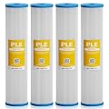 Max Water 5 Micron 20 x 4.5 Whole House Pleated Sediment Water Filter Replacement Cartridge for Well Water Filtration