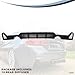 KETAI Rear Diffuser Compatible with 2014-2020 BMW 4 Series F32 F33 F36 M-Performance Style Matte Black Rear Bumper Lower Lip Diffuser Double Exhaust One Outlet