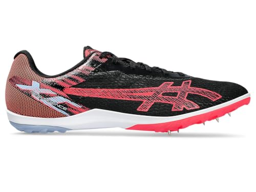 ASICS Unisex Resurgence XC Track & Field Shoes, 10.5M / 12W, Black/Black