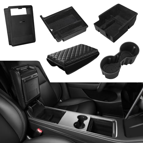 BASENOR 2024-2021 5PCS Tesla Model Y Modello 3