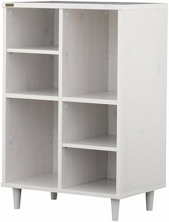 Amazon Co Jp 佐藤産業 Powry シェルフ 幅60cm 奥行40cm 高さ90 5cm ホワイト 可動棚 Pw90 60s Wh ホーム キッチン