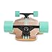 Retrospec Rift Drop-Through Longboard Skateboard Complete Canadian Maple Wood Cruiser w/Drop-Through Trucks for Commuting, Cruising, Carving & Downhill Riding