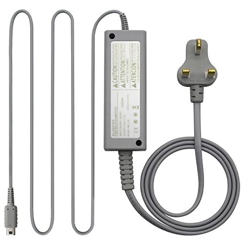 Image of OSTENT UK Type Home Wall Charger AC Adapter Power Supply for Nintendo Wii U Gamepad