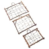 Décoration murale en rotin : fabriquée à partir de matériaux écologiques, sûre et saine pour une utilisation décorative, pendentif en rotin