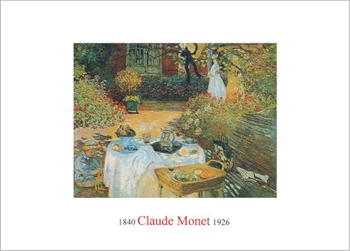 Affiche Claude Monet Le Mortier poster décoration murale format 50x70 cm