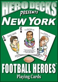 New York Football Hero Playing Card Deck (Jets Heroes)