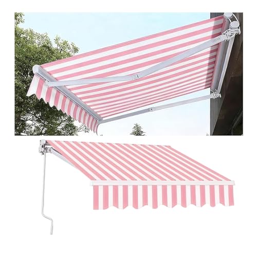 Toldo retráctil de tela de repuesto anti-UV e impermeable para terrazas 2