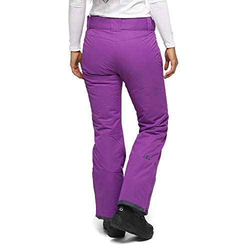 Image of Arctix Women's Insulated Snow Pants, Water Resistant Snow Pants for Skiing & Snowboarding, Amethyst, Small