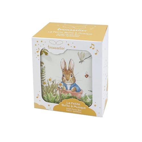Miniatura 4 de Trousselier, Pierre Lapin, Peter Rabbit,Caja De Tesoros Y Joyas Musicales, Música Lullaby De Mozart, Colori Verde