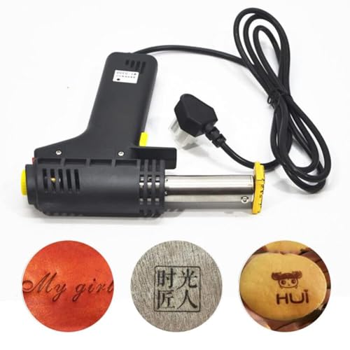 Machine d'estampage à chaud manuelle pour marquer un gâteau ou du cuir - 7
