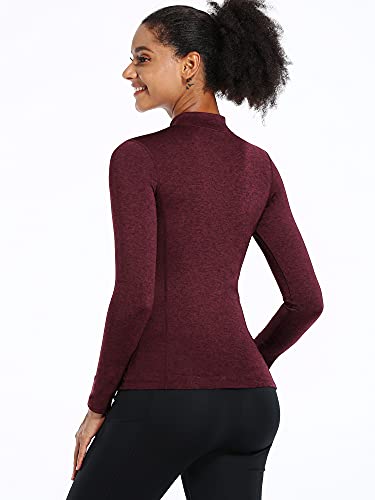 CADMUS Women's Compression Long Sleeve Shirts for Hiking Running Dry Fit Tights3