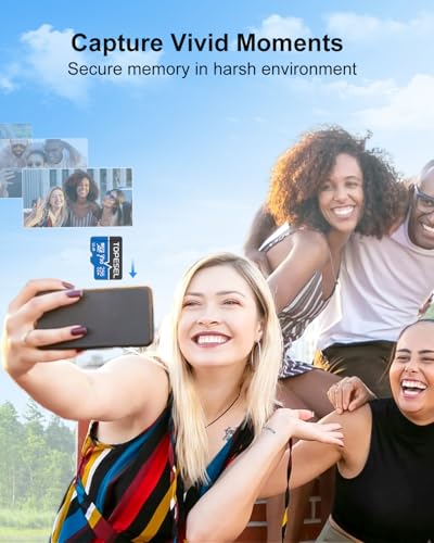 Image of TOPESEL 256GB Micro SD Card 2 Pack, 4K UHD, U3 SDXC TF Card with Adapter High-Speed UHS-I V30 Micro Flash Memory Card for Smartphones, Cameras, Dash Cams(256GB 2Pack)