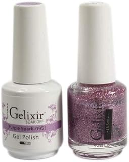 Gelixir - 100% Pure Gel Nail Polish (095 - Purple Spark)
