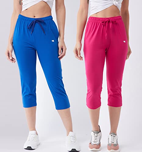 Image of Modeve Women Solid Cotton Blend Capri for summer|| Summer Wear