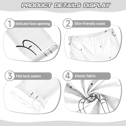 Bolaz Toddler Girls Leggings Printed Yoga Pants Leggings Cute Little Elephant for Kids3