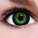 UNIVERSELL PASSEND: Schaue dir den Effekt der Farblinsen auf deiner Augenfarbe in den Artikelbildern an - helle wie auch dunkle / braune Augen; einsetzbar für große und kleine Augen