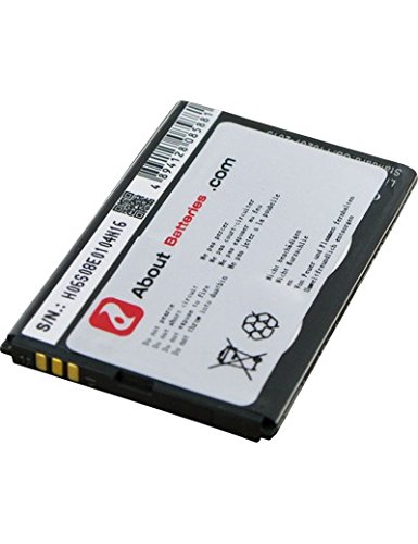 AboutBatteries Batterie pour WIKO Ozzy Double SIM, 3.7V, 1100mAh, Li-ION
