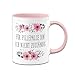 Tassenbrennerei Original - Tasse mit Spruch Für Pillepalle bin ich nicht zuständig - Kaffeetasse blumig lustig - Geschenk für Kollegin, Chefin (Rosa) Gin mit günstig Kaufen-Tassenbrennerei Original - Tasse mit Spruch Für Pillepalle bin ich nicht zuständig - Kaffeetasse blumig lustig - Geschenk für Kollegin, Chefin (Rosa)