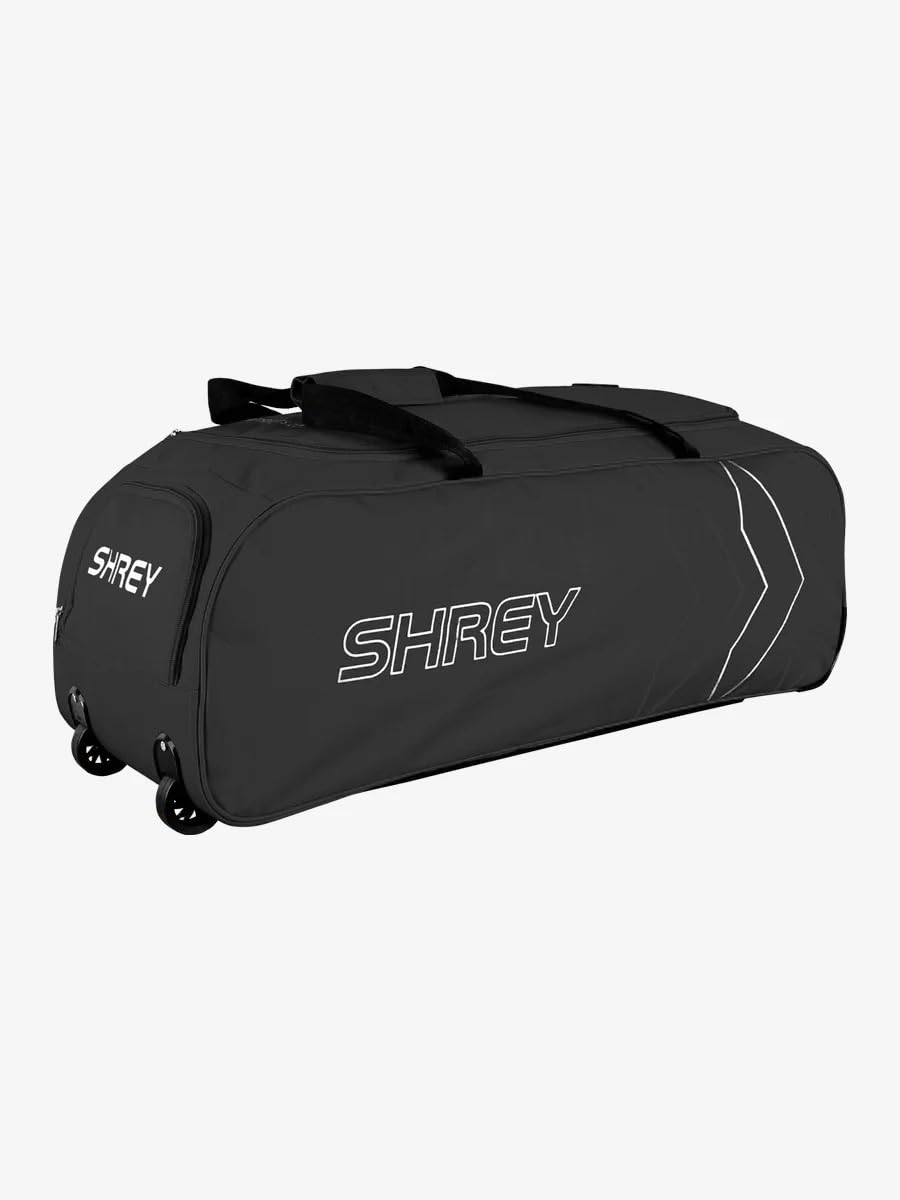 SHREY Ryder Cricket-Rollie-Tasche, Schwarz