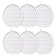 MelodySusie Nail Dust Collector Replacement Filter 4 Pack - Reusable Dust Filter For Electric Suction Machine | Buy Now With Express International Delivery
