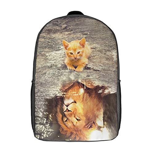 Cartables pour enfants filles garçons sac à dos chat scolaire de mode 17 pouces