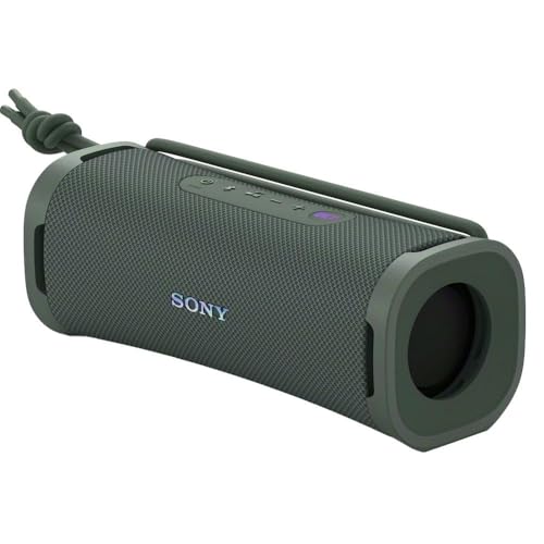 Sony ULT FIELD 1 | Speaker portatile wireless Bluetooth con ULT POWER SOUND, bassi profondi, IP67, impermeabile, antiurto, batteria da 12 ore, qualità chiamata chiara, viaggio - Forest Grey