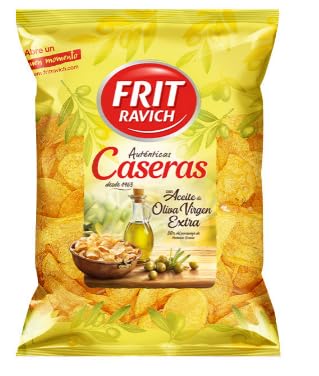 Hausgemachte Kartoffelchips 60 g – Knusprige Kartoffelchips Snack – Vegetal Kartoffelsnack – Einzelpackungen – Packung mit 28