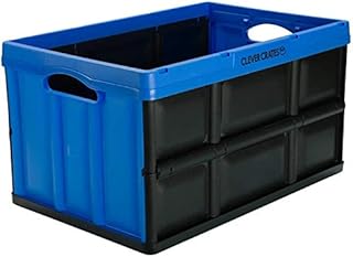 Slamtech Really Useful Storage Boxes, Blue,46 Litre, Collapsible, Durable, Multi-Usage