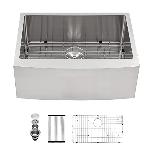 Snapklik.com : 24 Inch Farmhouse Kitchen Sink - 24 Inch Apron Front