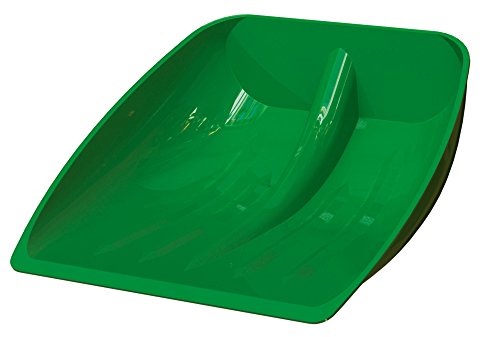 Kerbl 29665 Schnee-und Getreideschaufel, Kunststoff, ohne Stoßkante (Packung mit 2)