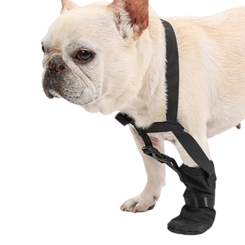 Dog Boots | Breathable Dog Boots Paw Protective Cover,Pet Supplies Front Paw Anti-Licking Aid, Puppy Paw Protectors for Walking Travel