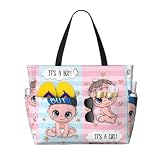 Salelf Große Strandtasche für Damen, extra großes Fassungsvermögen, wasserdicht, sanddicht, geeignet für Schwimmbad, Fitnessstudio, Reisen, Schwarz, Einheitsgröße
