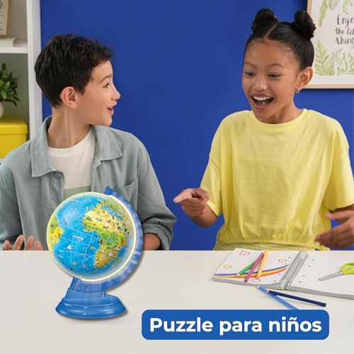 Puzzle 3D Globo Terráqueo
