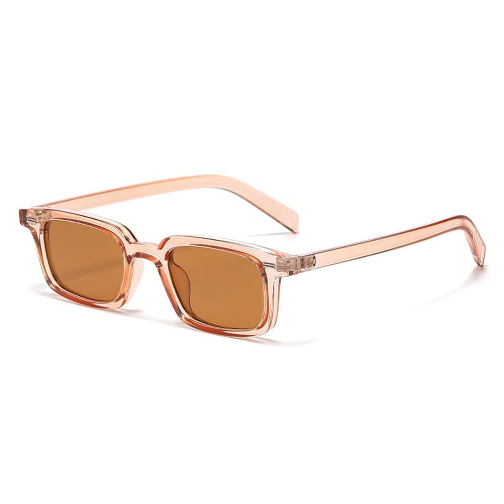 Lunettes de soleil rétro mixtes aux verres teintés verts et rivets - 4