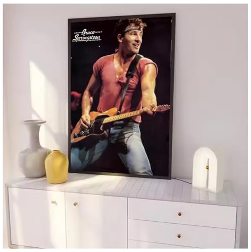 Poster Bruce Springsteen pour remplacer un mur vide par une toile rock 50x70cm