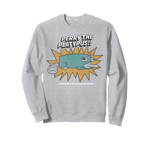 Sweatshirt Disney Perry en maille premium et finitions soignées pour adulte