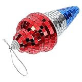 Construction robuste : fabriquée à partir de matériaux durables, cette boule disco est conçue pour durer, ainsi sa place de choix dans votre décoration pendant des années. boule disco à suspendre, boule disco pour bar